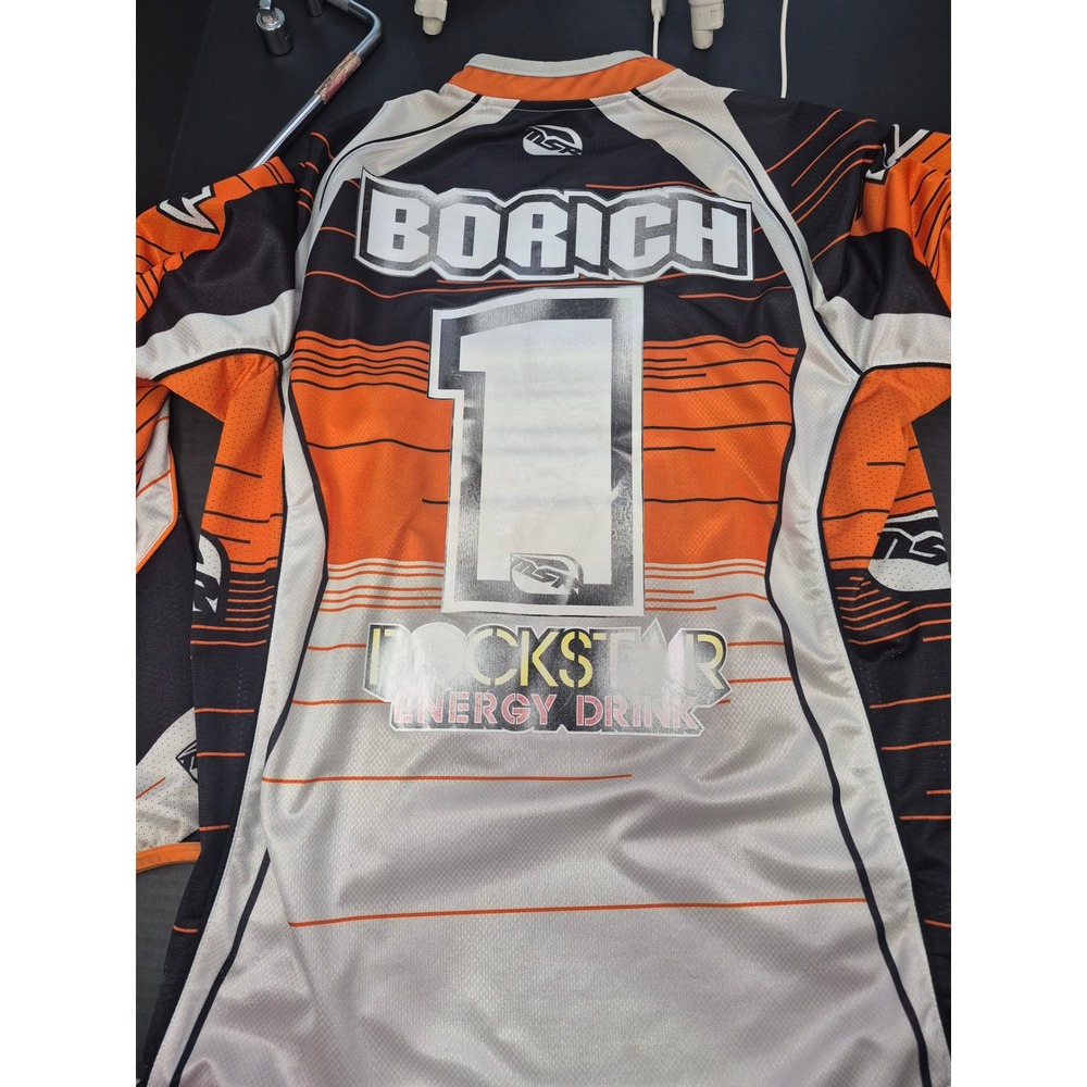 MSR Rockstar Energy Drink Suzuki Makita Chris Borich 1 Motocross Jersey Large